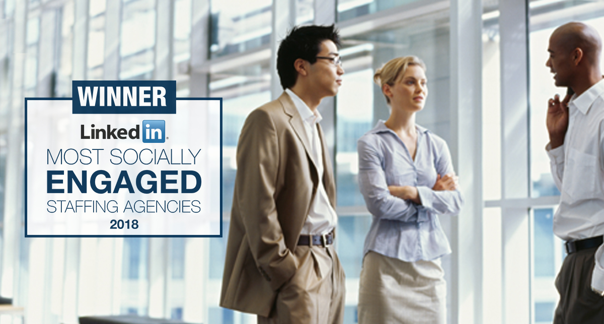 LinkedIn Most Socially Engaged Company 2018