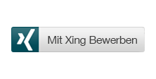 Button mit der Aufschrift 'Mit Xing Bewerben'.